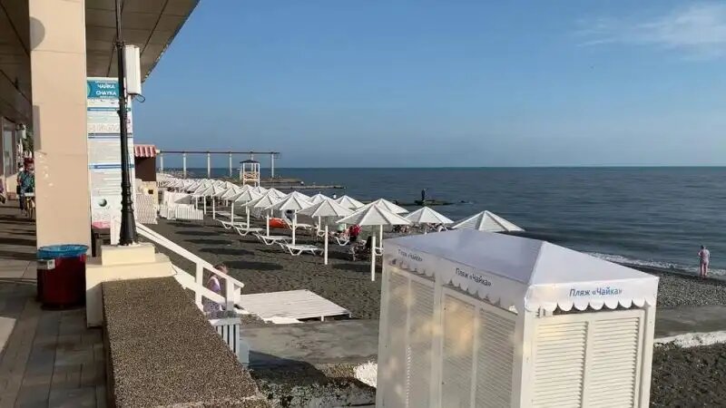 пляж Чайка