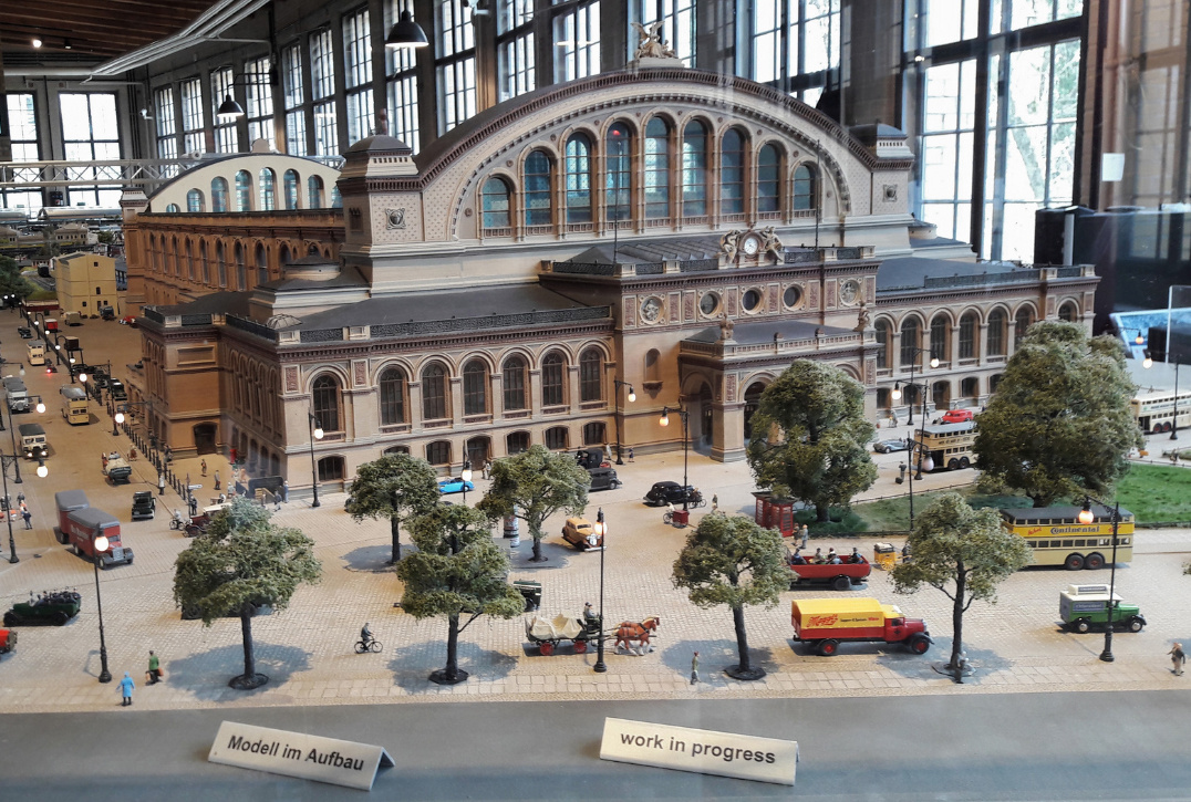 Макет Анхальтер Банхоф. Источник Google.