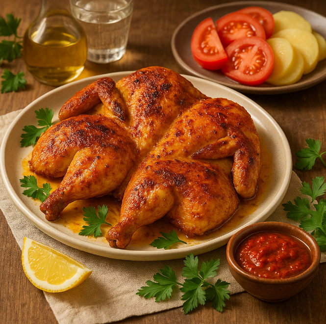 Цыплёнок табака рецепты от Дарики