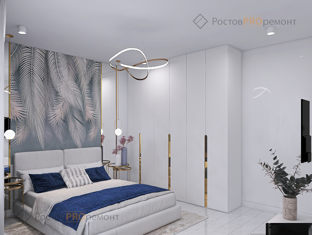 Дизайн-проект квартиры на пр. Буденновский в Ростов-на-Дону, выполнен дизайнером компании #РостовПРОремонт