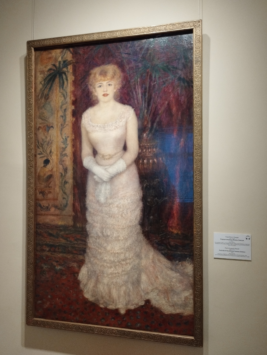 Пьер Огюст Ренуар портрет Жанны Самари