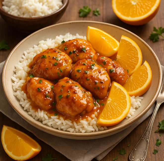 Курица в апельсиновом соусе рецепты от Дарики