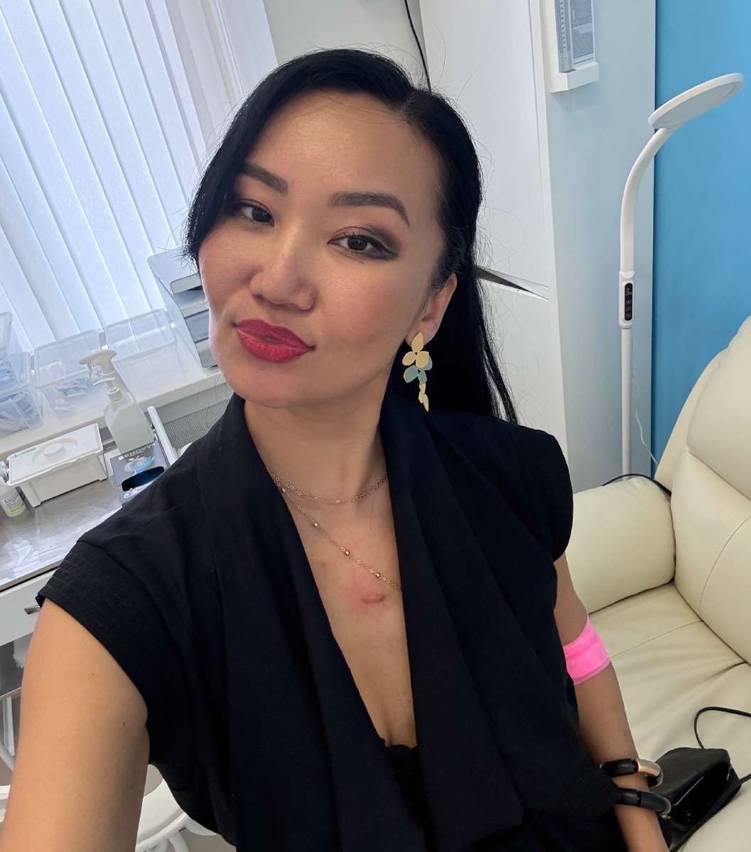 Айса Сарангова в клинике Градусы