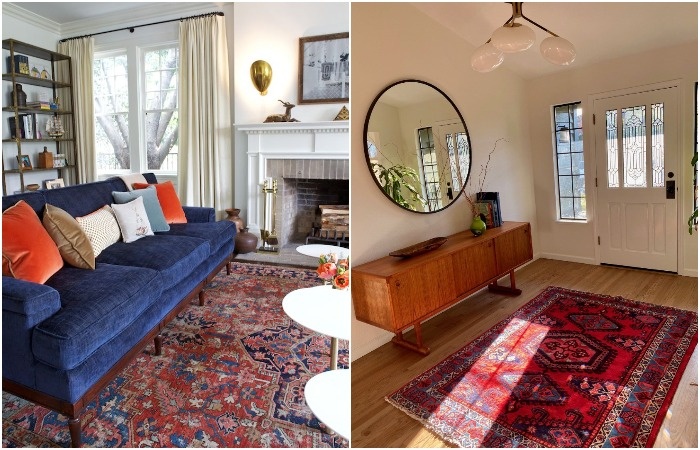 Советский ковер можно постелить в любой комнате