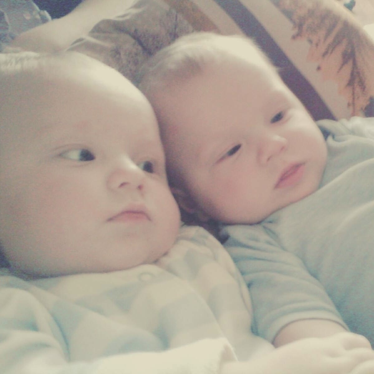 Из личного архива - близнецы 