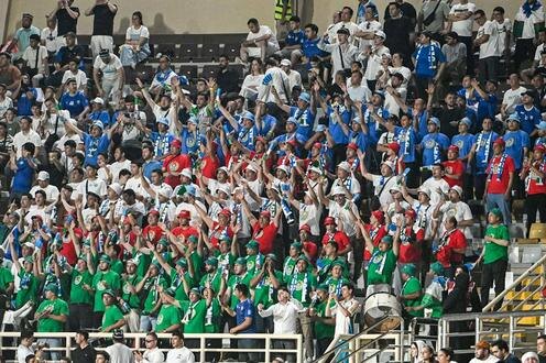 Болельщики сборной Узбекистана. Фото пресс-службы АФУ