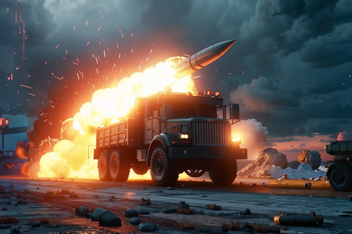 Российская армия способна задействовать высокотехнологичное оружие для реализации своих задач.  Фото: Автор Изображение сгенерировано нейросетью Kandinsky 3.1