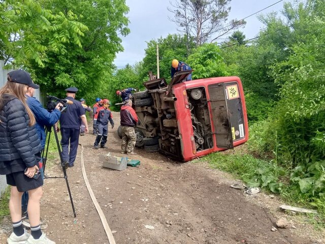    Фото: телеграм-канал "Госавтоинспекция Хабаровского края"