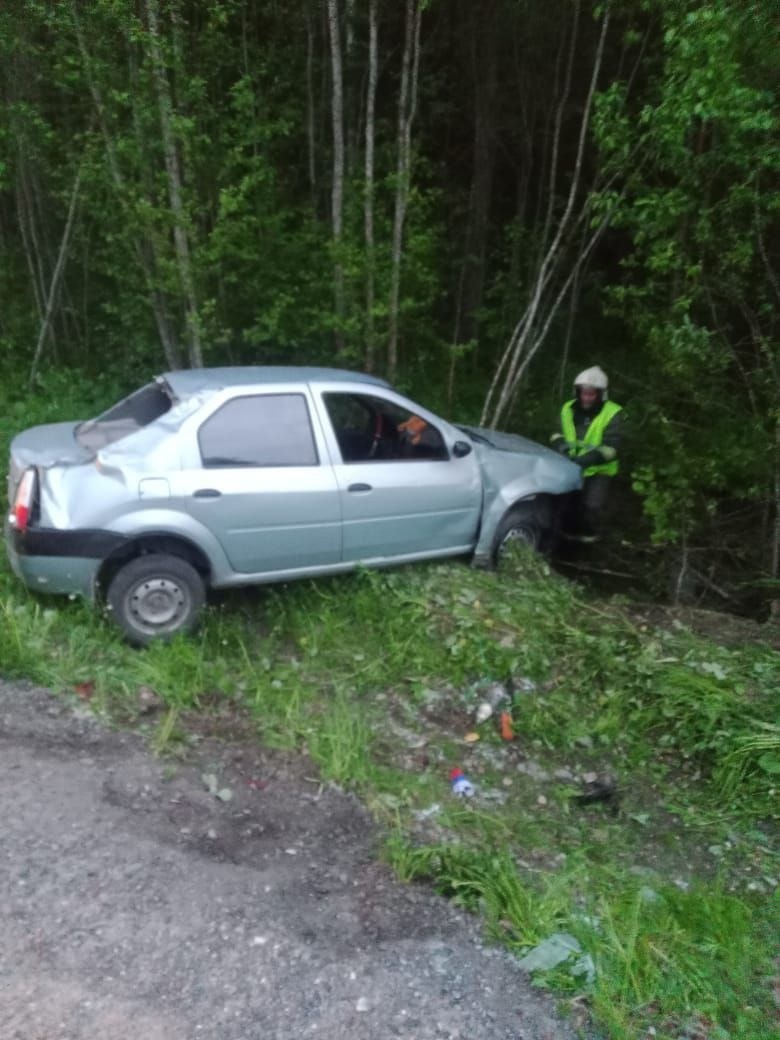    Два человека госпитализированы с места ДТП под МедвежьегорскомГосударственный комитет Карелии по ОЖ и БН