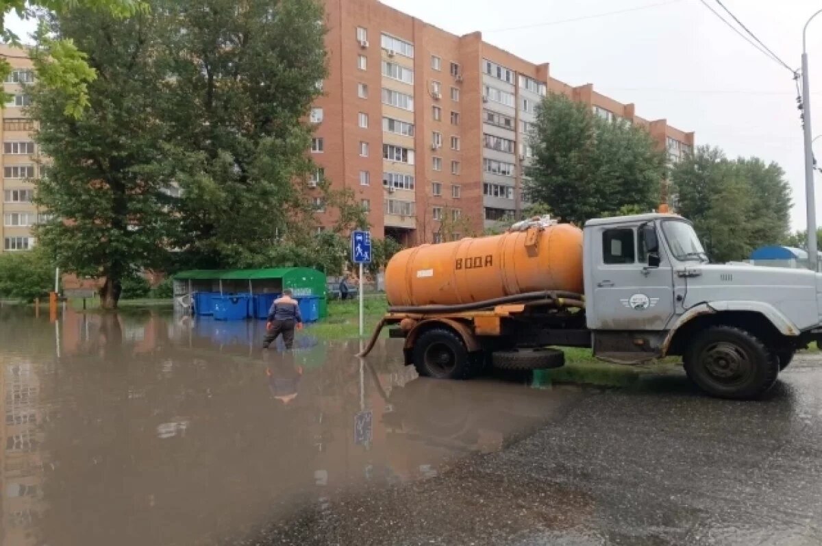    В Тарко-Сале усиливают меры по откачке воды