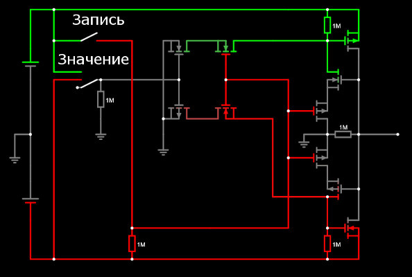 Схема в JS эмуляторе