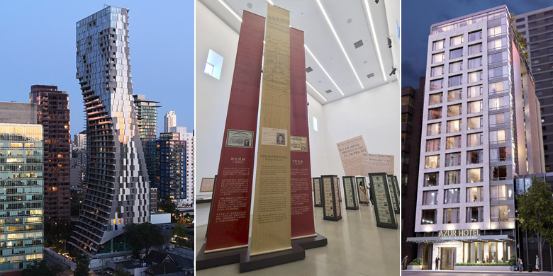 Фото: designboom.com, dailyhive.com и azur-legacy-collection.vancouverhotelsonly.com