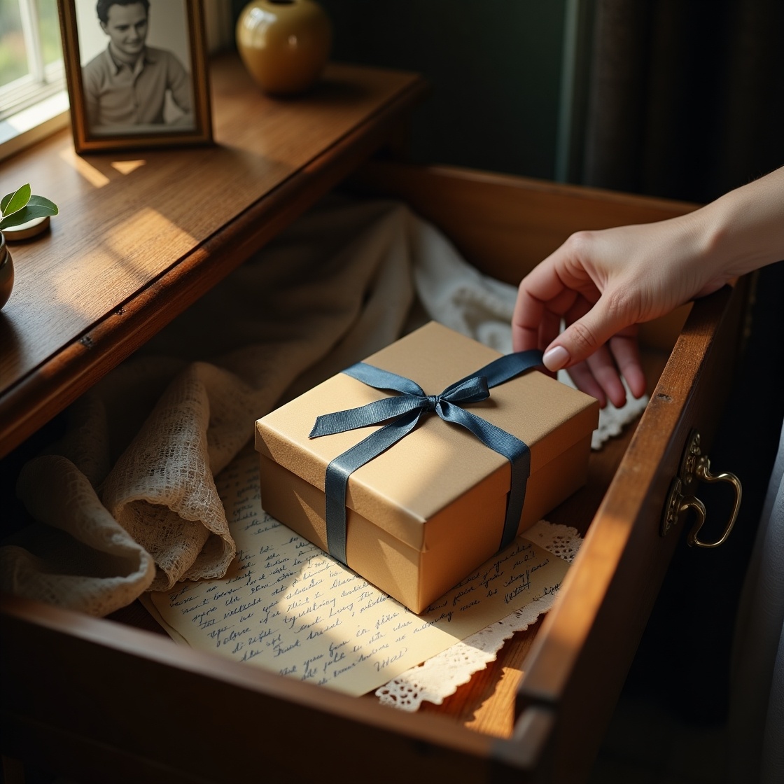 Я открыла старую коробку с письмами. Одно из них было написано сегодня
