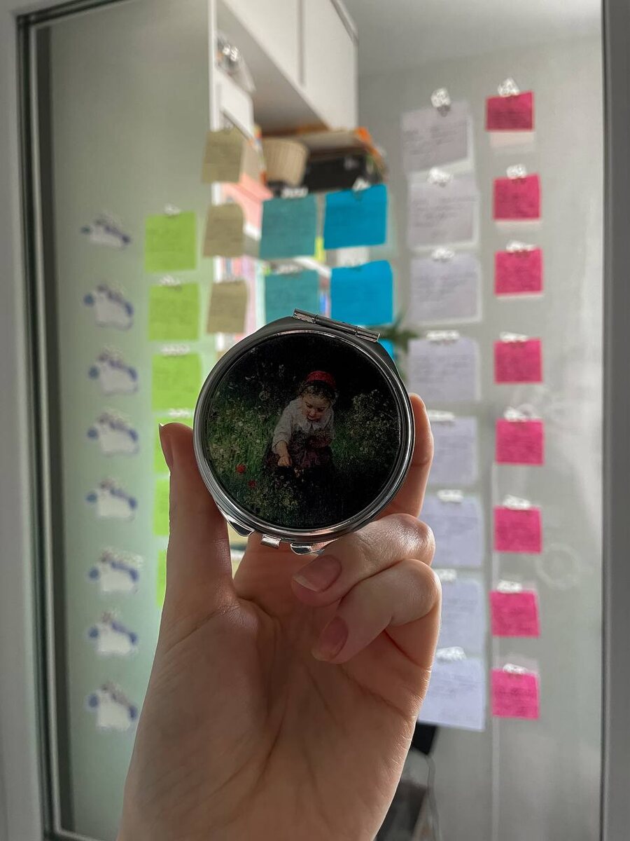 Купила красивую таблетницу