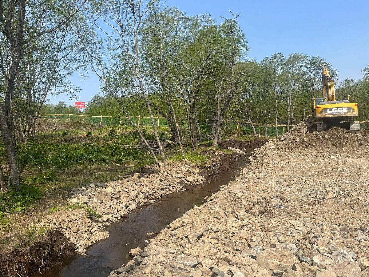 Фото: Строительные работы на улице Вольского / Законодательное собрание Камчатского края