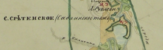 Фрагмент карты ПГМ.