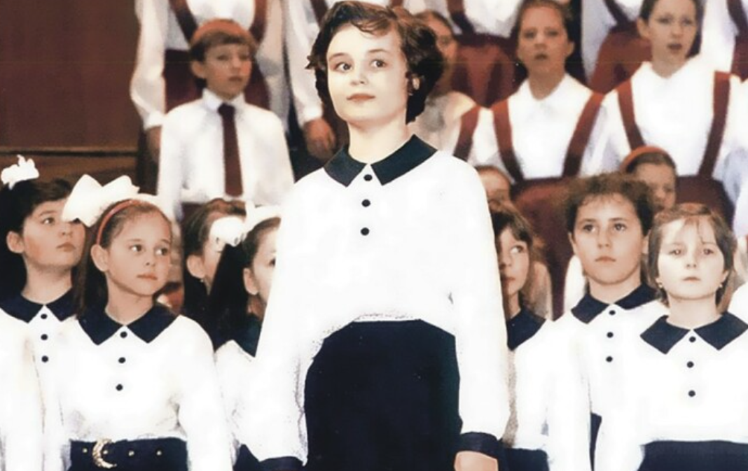 Полина Гагарина в детстве