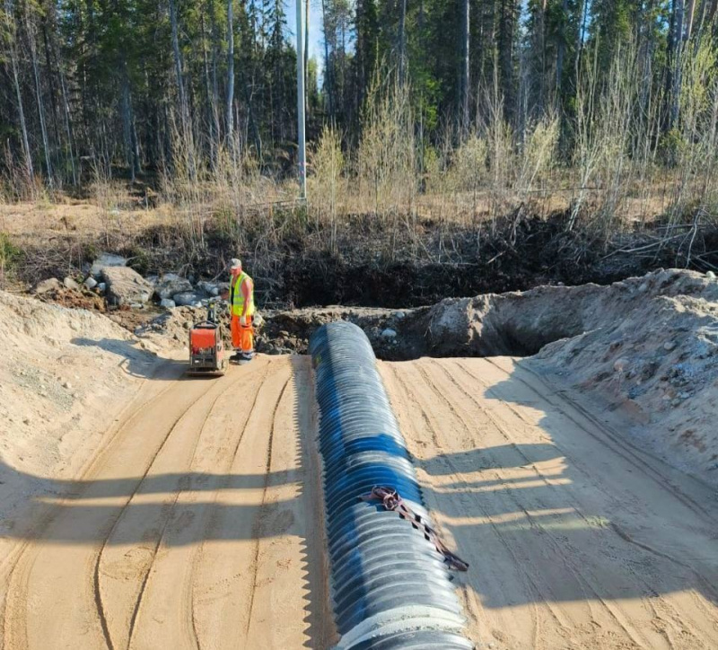    Ремонт трассы от Калевалы к Костомукше начался в КарелииАртур Парфенчиков / ВК