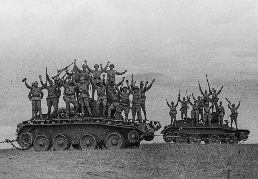 Трофейные БТ на Халхин-Голе дали японским инженерам и военным массу пищи для размышлений. В том числе и с точки зрения вооружения своих средних танков.