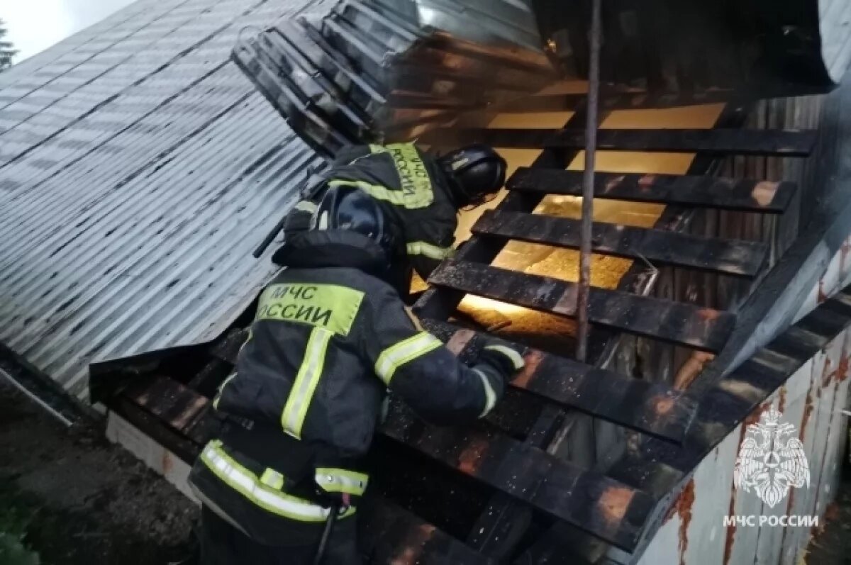   Пожар в селе Хрущево унёс две жизни