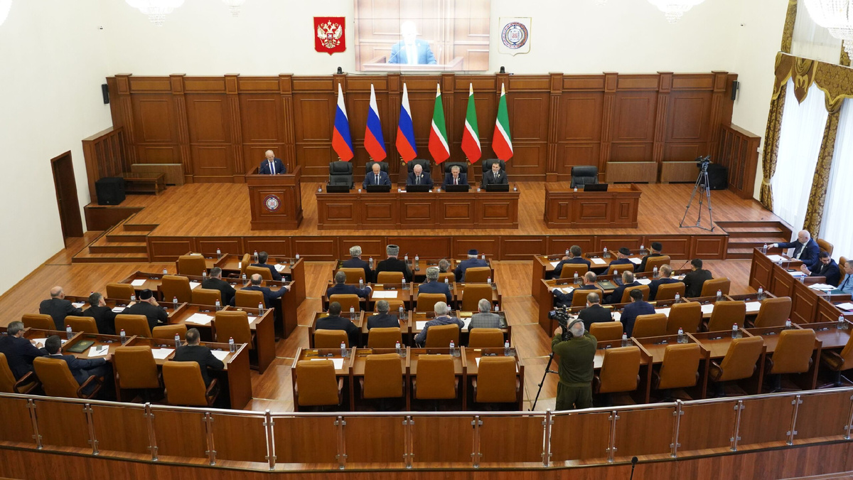 Парламент Чеченской республики.