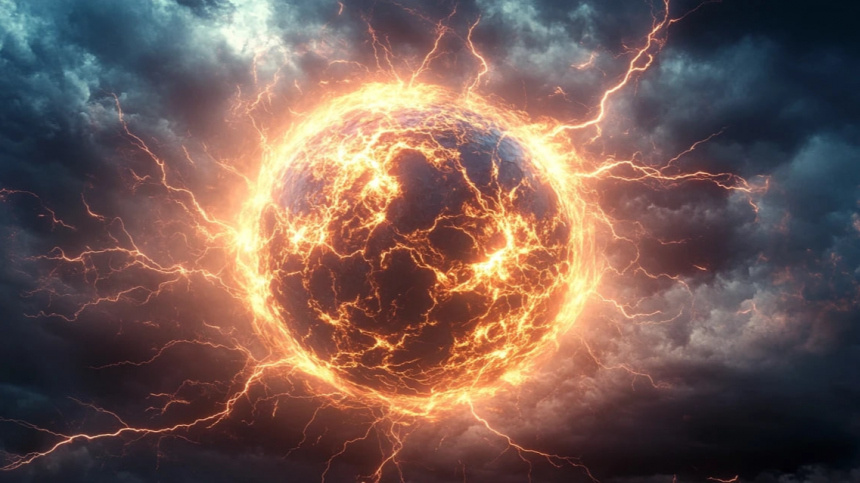 Яркий светящийся шар: что делать при встрече с шаровой молнией