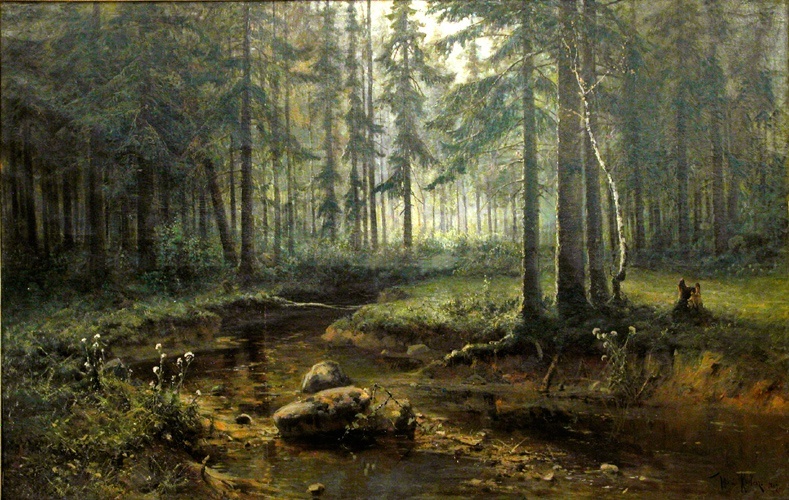 Художник Юлий Клевер