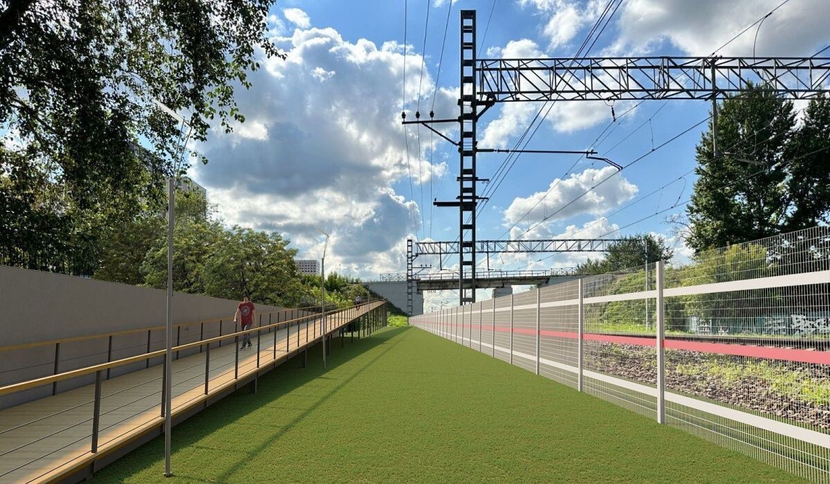     Территория около станций МЦД. Источник: mos.ru Автор фото: Пресс-служба Мэра и Правительства Москвы