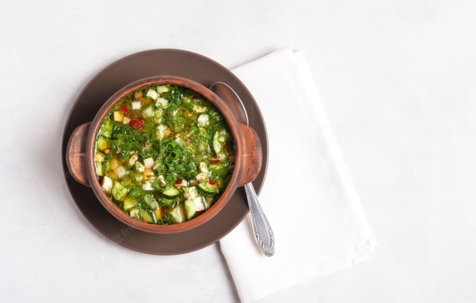    Окрошка. Источник: freepik.com