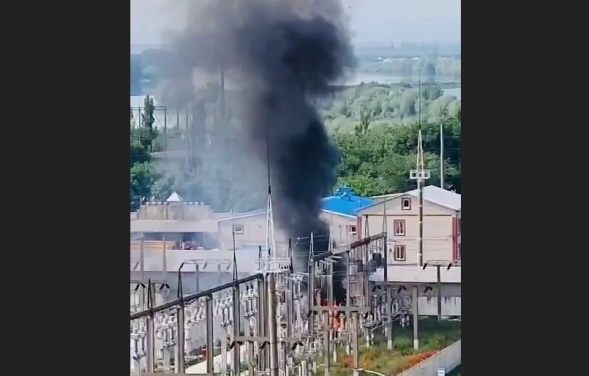    В Краснодаре произошел пожар на подстанции, обесточено несколько улиц