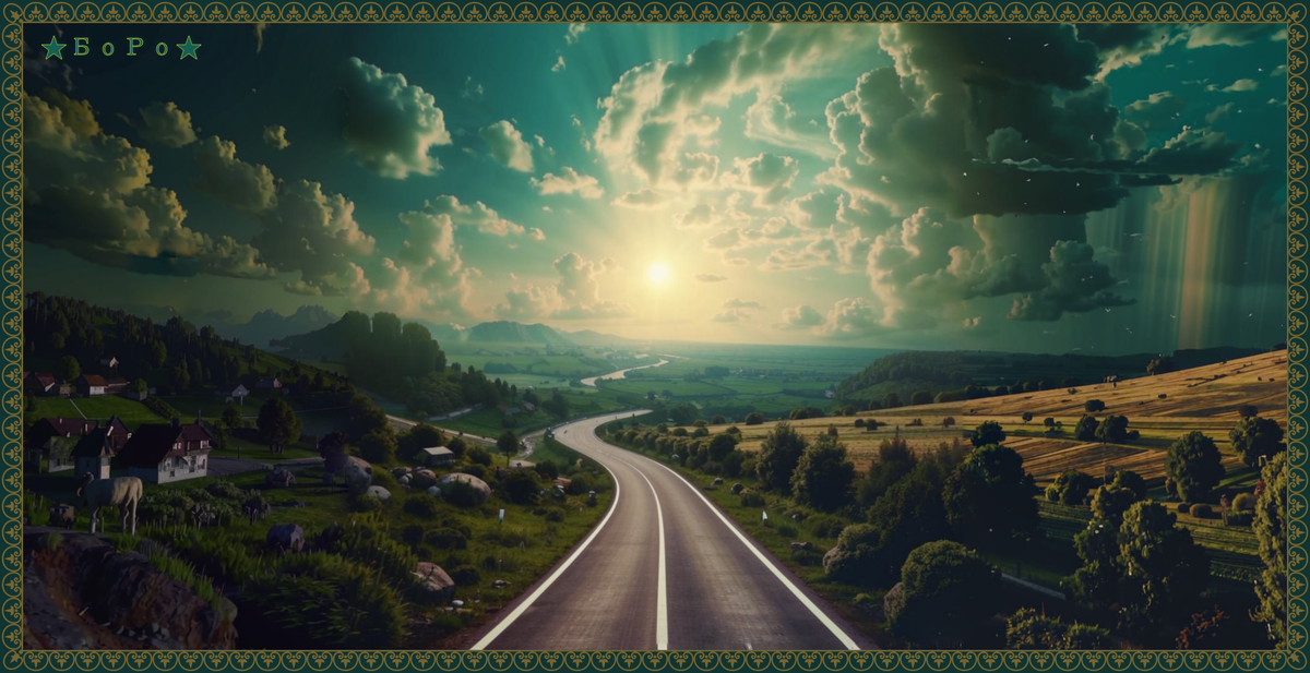 Наша жизнь похожа на дорогу. И, что ждёт за очередным поворотом, неизвестно.