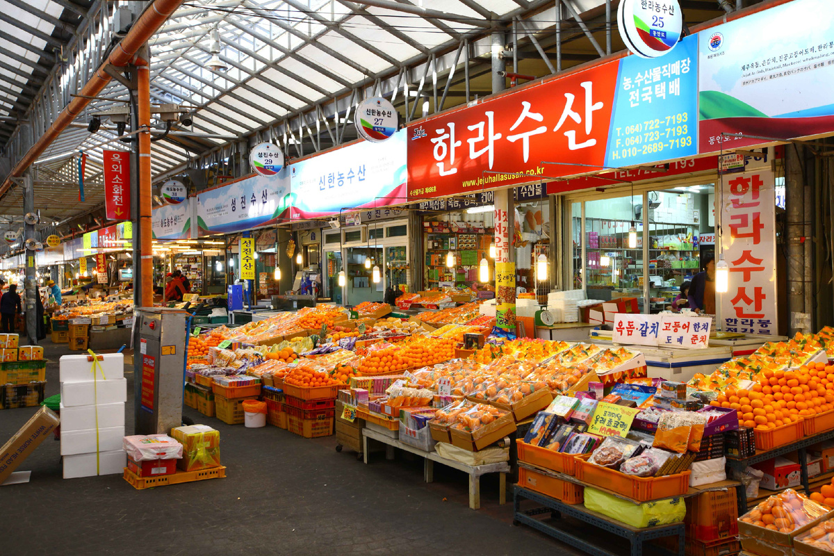 Jeju Dongmun Market. Источник: KTO Photo Korea, Lee Beomsu