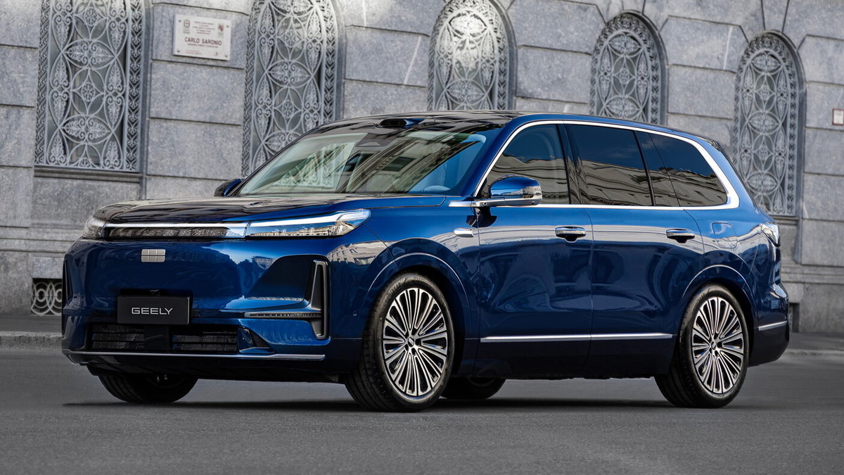    Geely Galaxy M9. Фото Geely