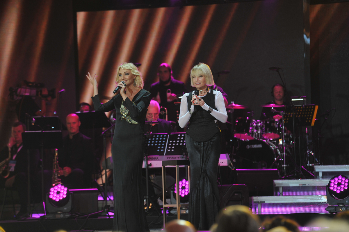 Кристина Орбакайте и Лайма Вайкуле в Юрмале. Фото: Евгения Гусева
