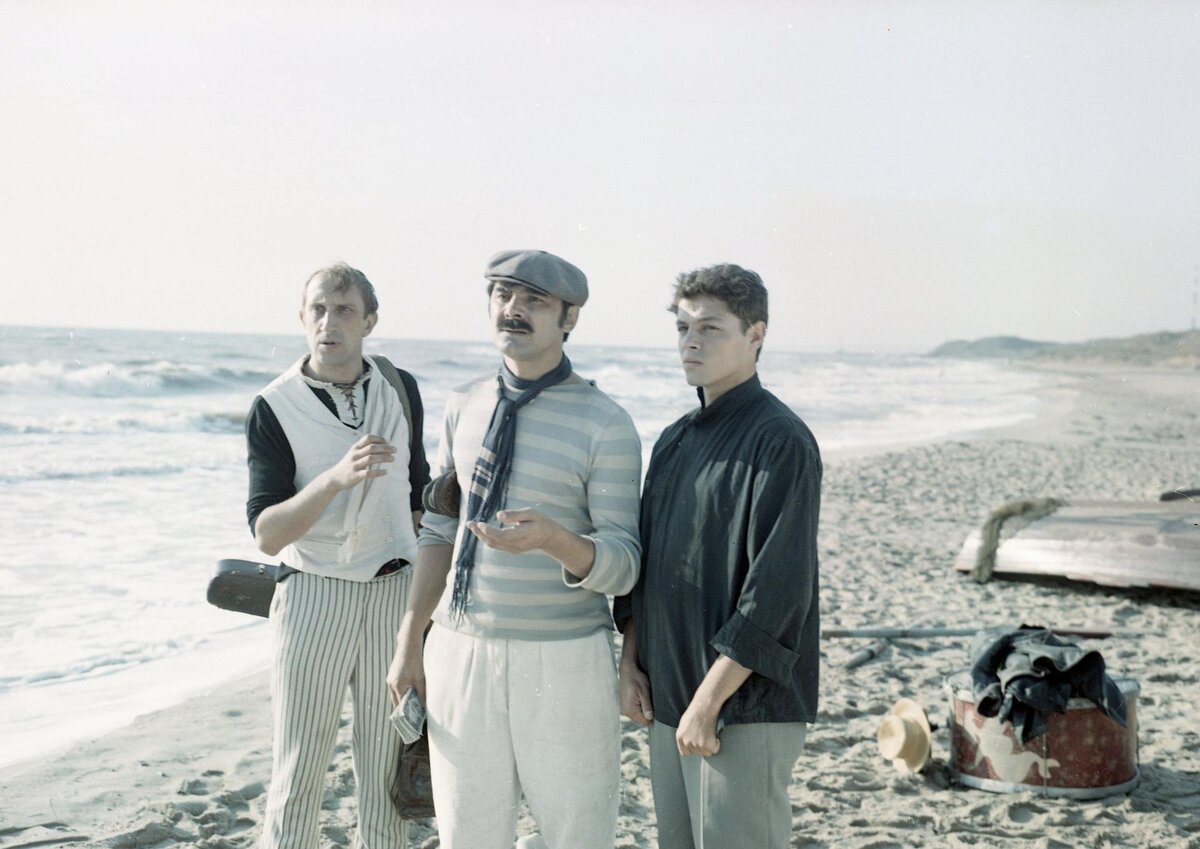     Николай Аверюшкин, Александр Панкратов-Чёрный и Игорь Скляр в фильме «Мы из джаза» / Legion-Media / Photographers