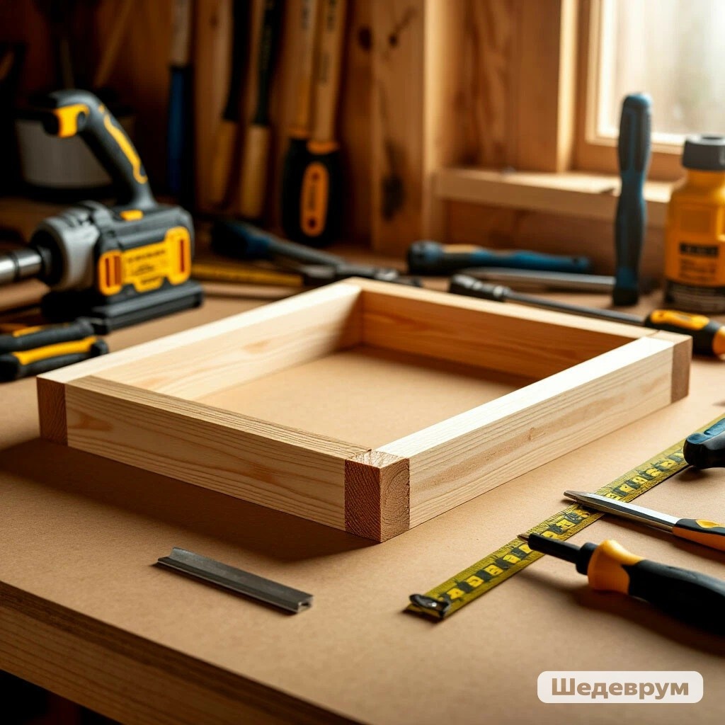 Деревянная рамка 