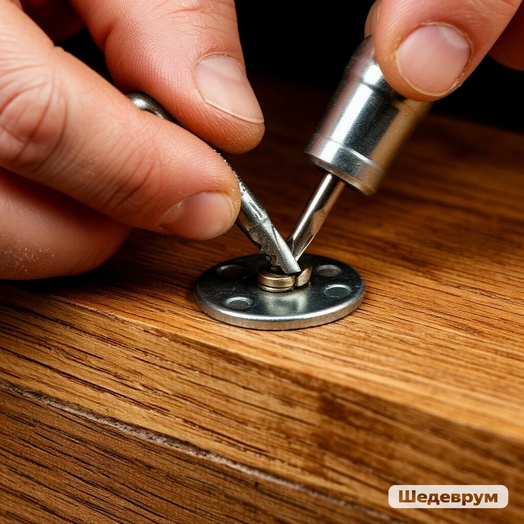 Разметка под крючки