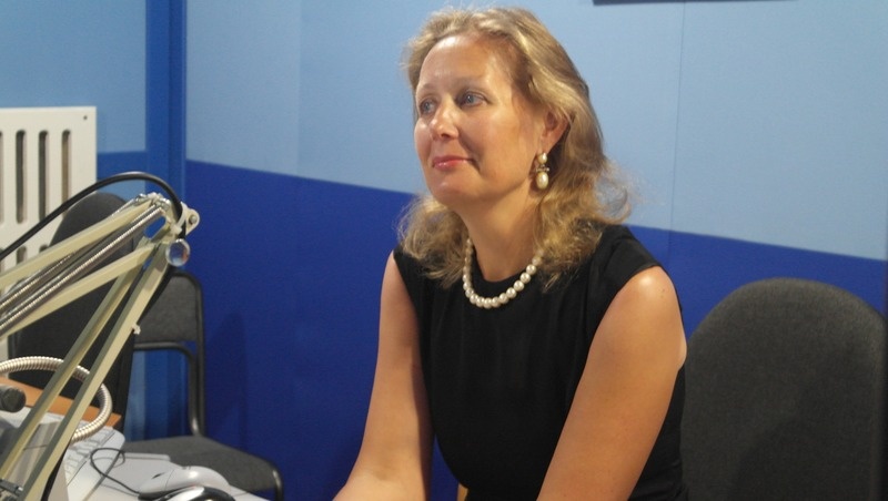    Евгения Сафонова на краевом радио Фото: Маргарита Воронова / / Личный архив Евгении Сафоновой