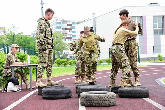 Юнармейцы из Твери стали призерами военно-патриотических игр в Подмосковье