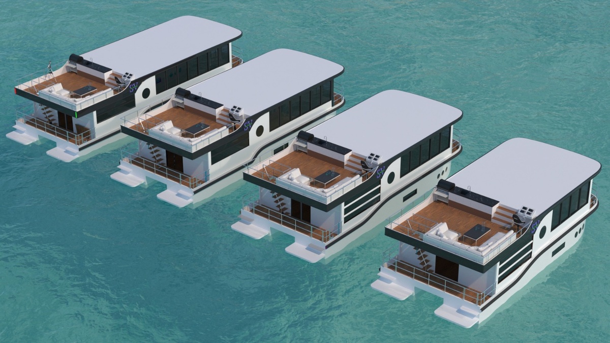 Серия морских хаусботов Sea Voyager AUTO