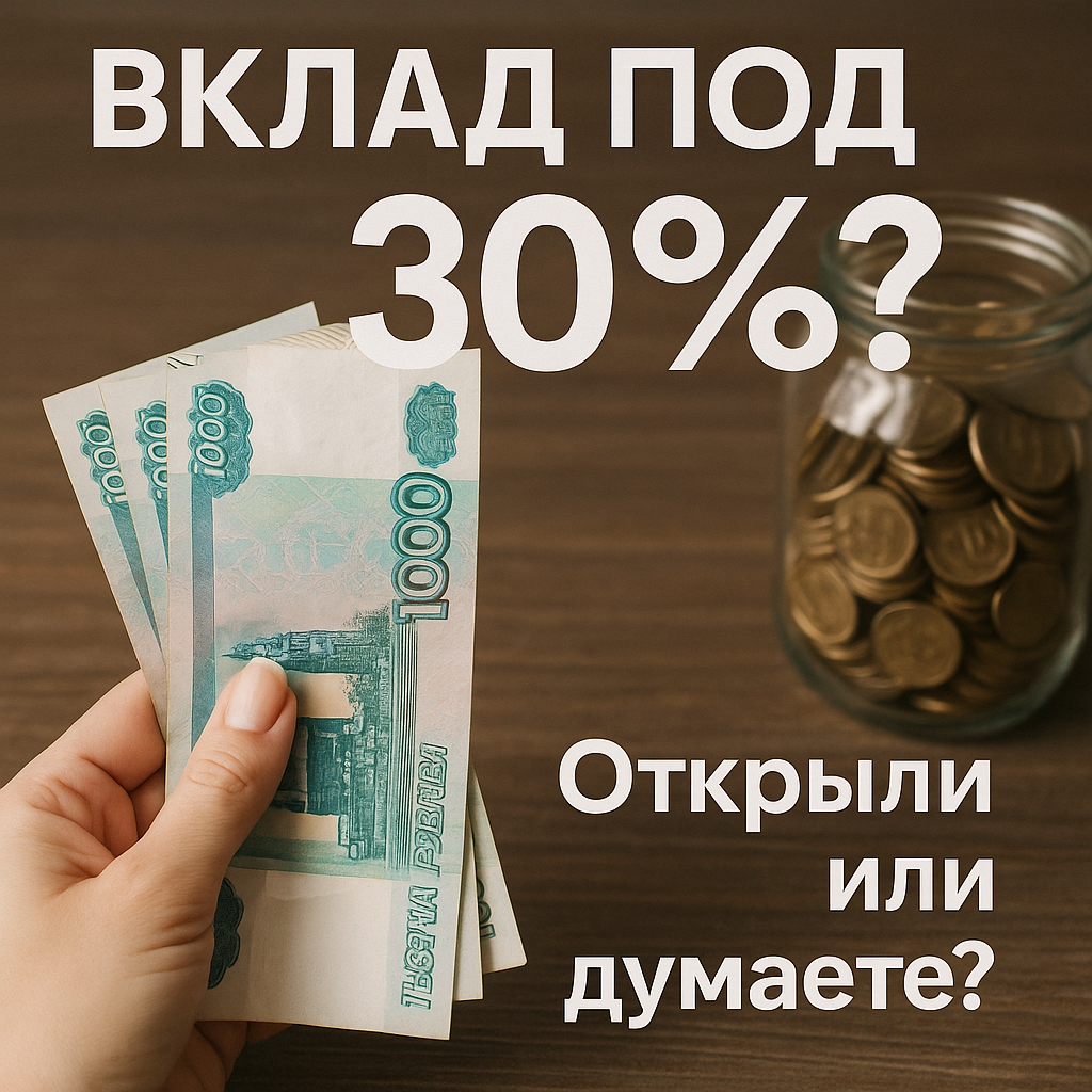 Банки предлагают вклады под 30%: можно ли им доверять?