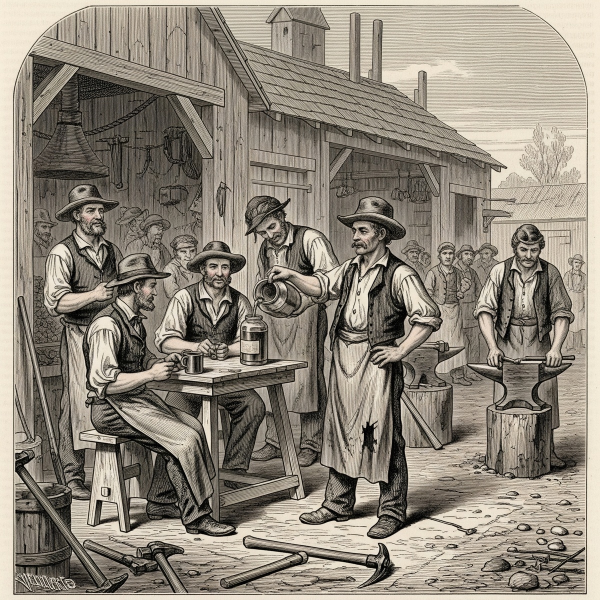 Пьянство на работе