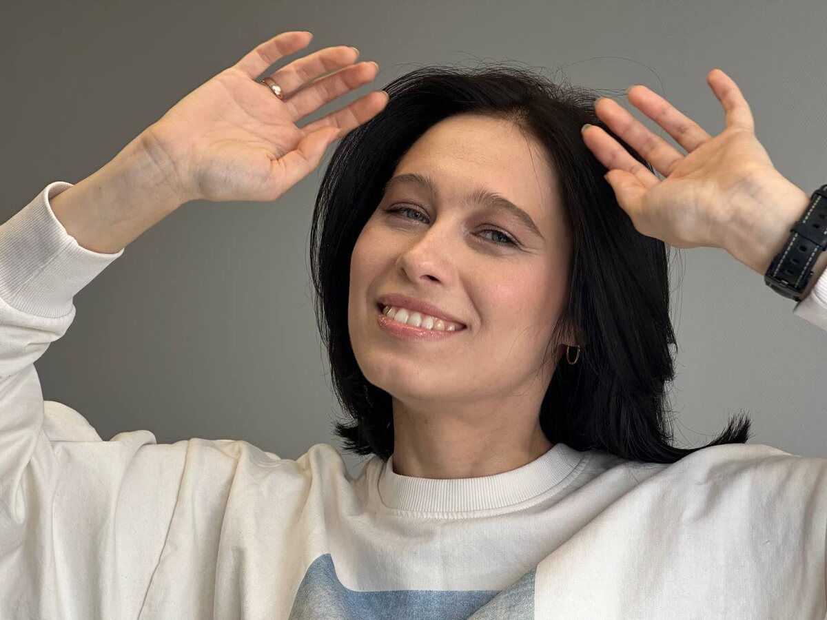 очаровательная гостья с новой стрижкой от ТОП-стилиста