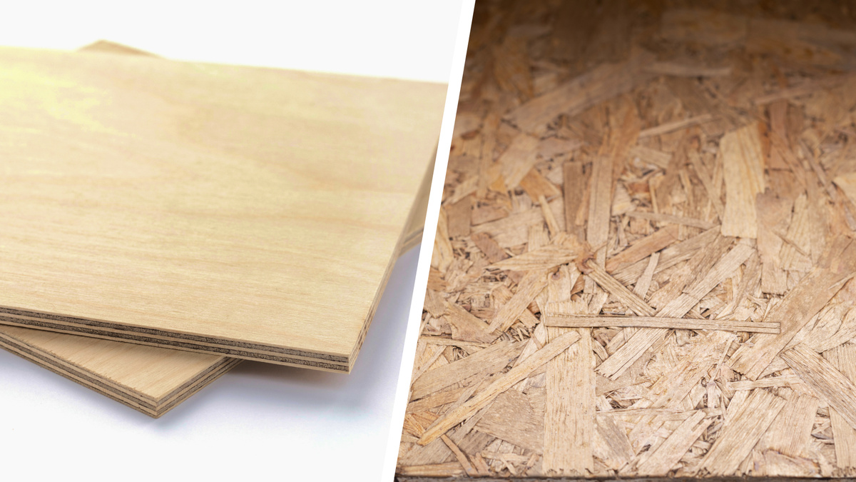 Листы фанеры и OSB