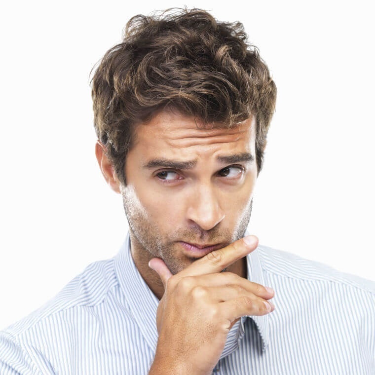 Он боится ошибиться