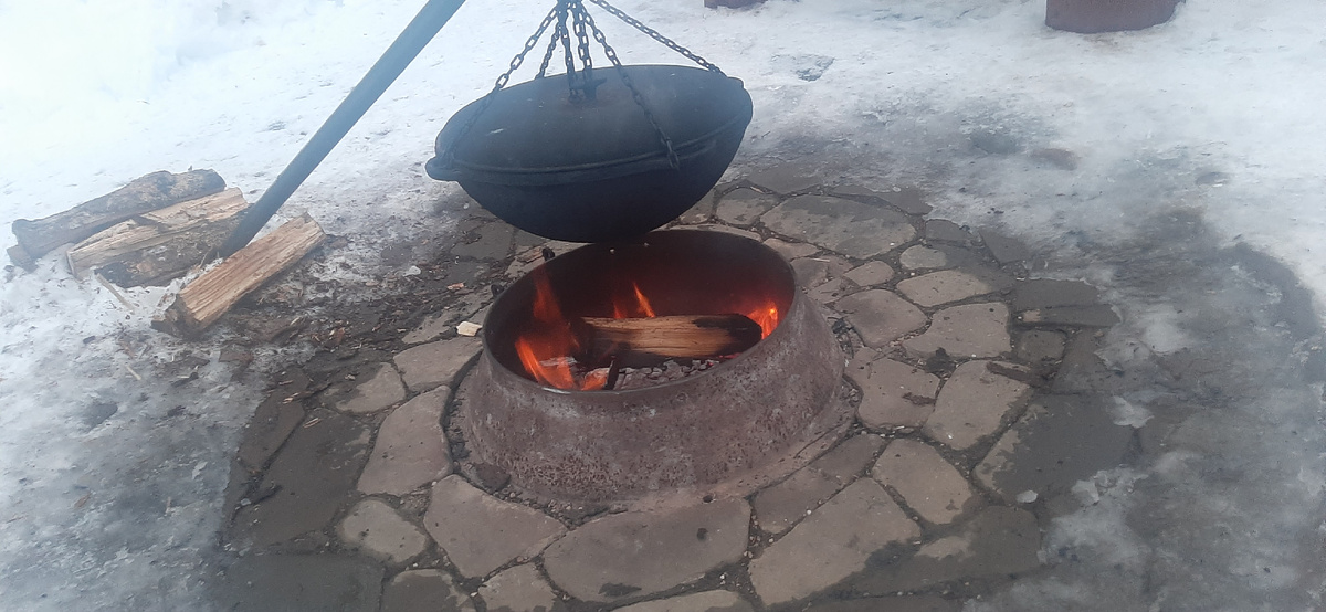 Походный костёр 