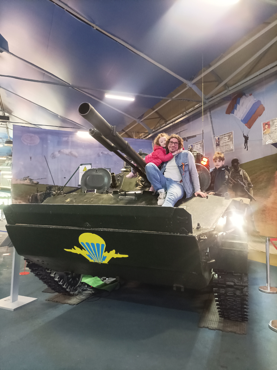 В этот танк можно залезть 