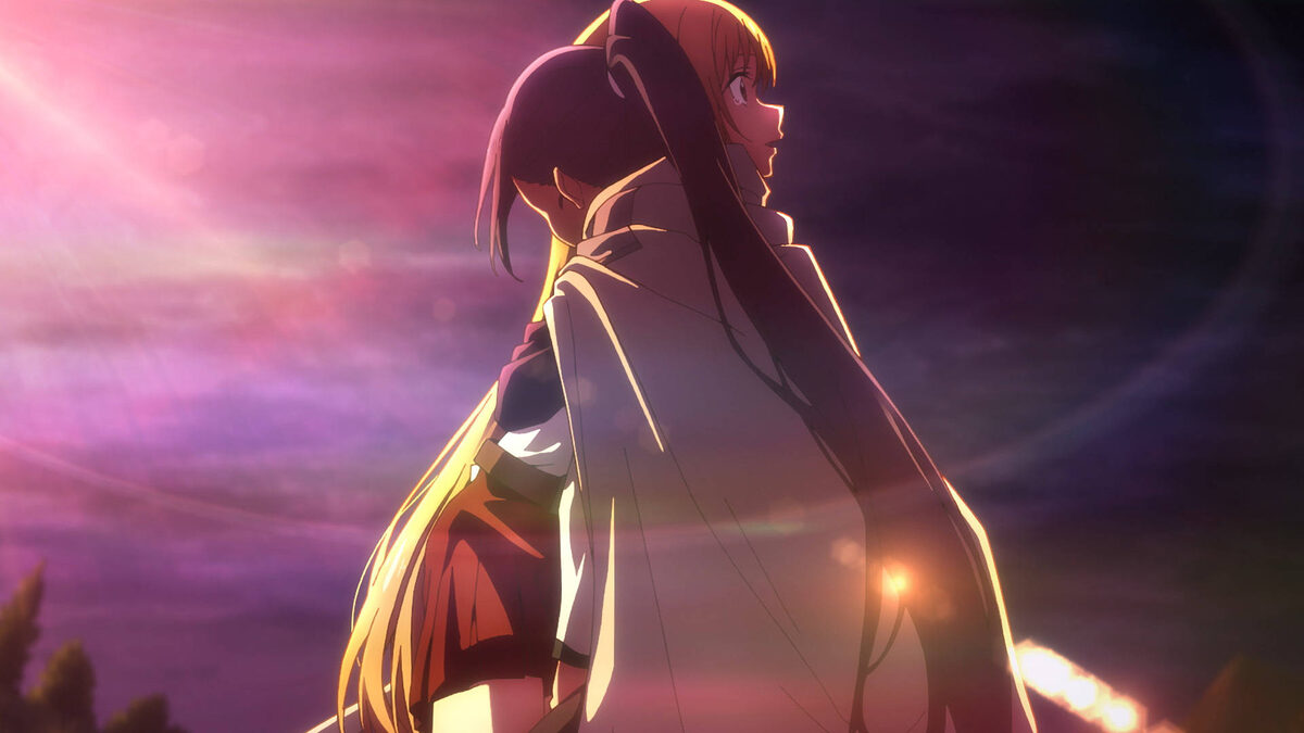 Кадр из аниме «Мастера меча онлайн»