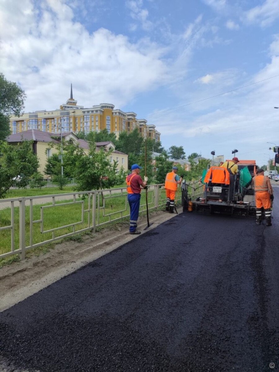    Ремонт дорог в Барнауле. Источник: Barnaul.org