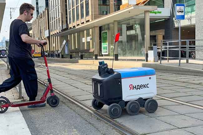 Став участником дорожного движения, робот-доставщик наверняка будет еще тщательнее соблюдать ПДД rg.ru